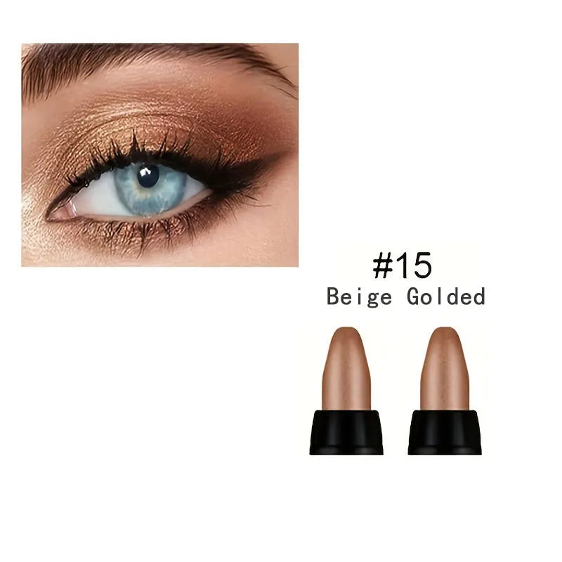16-Color Pearlescent Glitter – Eyeliner Set – Waterproof Long-Lasting Smudge-Proof Liquid Eye Makeup✨