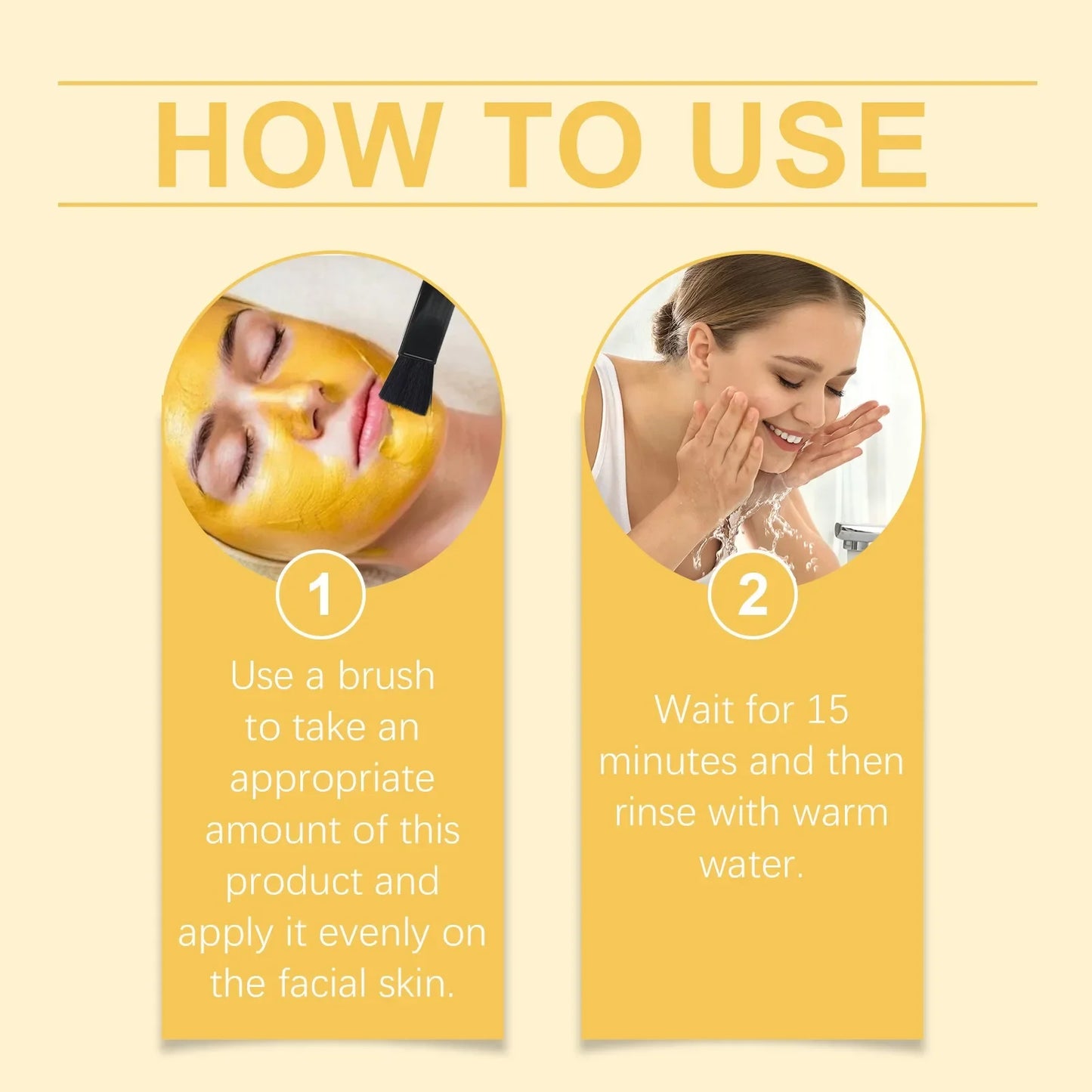 Vitamin C / Turmeric – Clay Mask✨