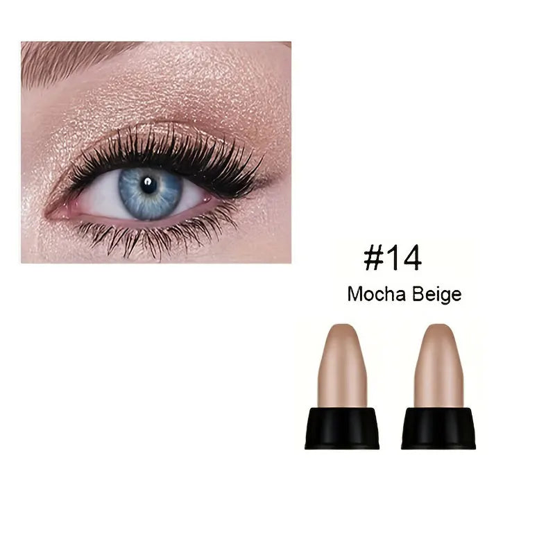 16-Color Pearlescent Glitter – Eyeliner Set – Waterproof Long-Lasting Smudge-Proof Liquid Eye Makeup✨