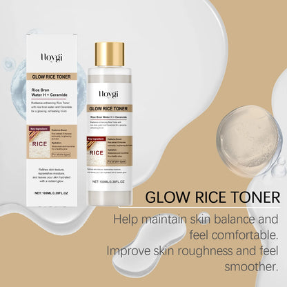 Glow Rice Toner – – Hydrating, Balancing & Pore-Refining Care✨
