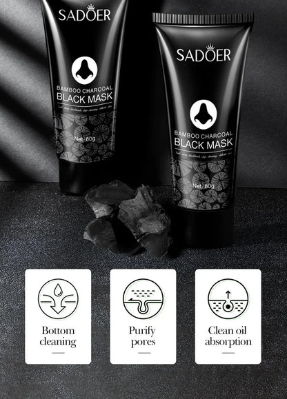 Bamboo Charcoal Blackhead – Remover Mask🖤✨