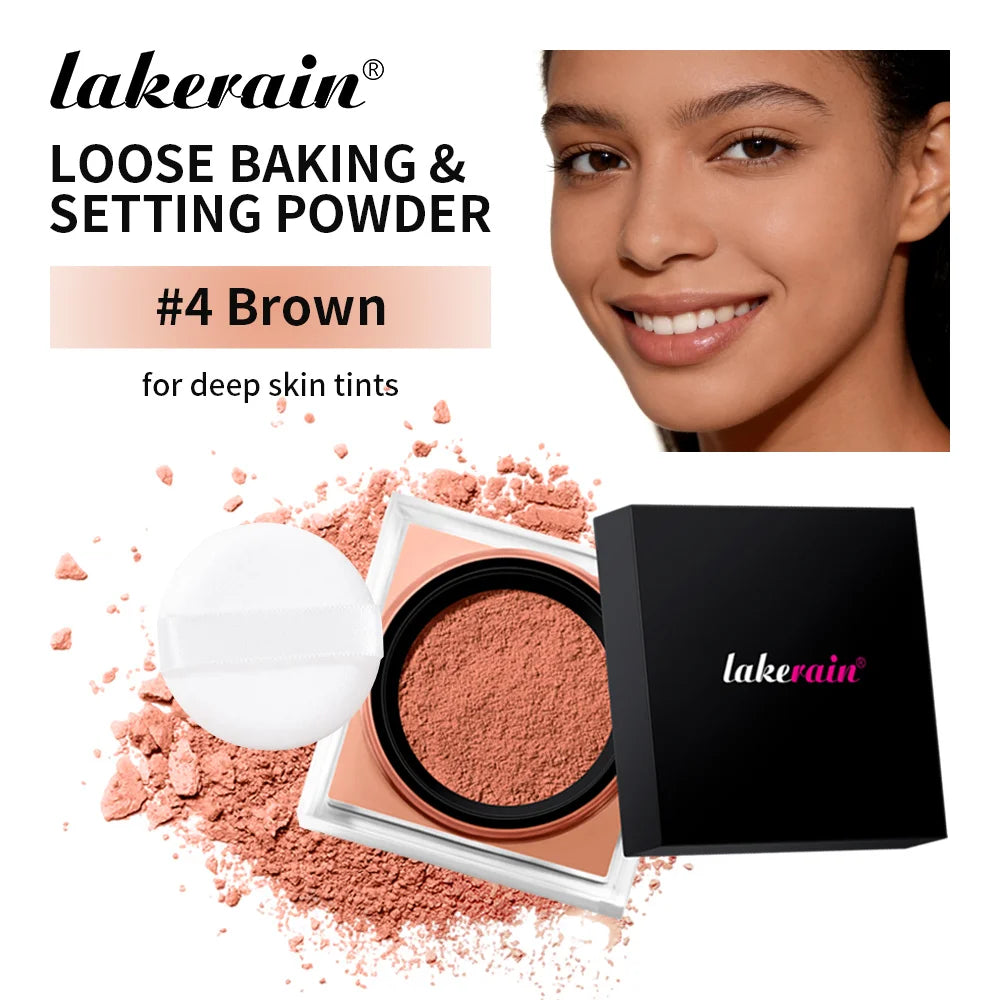 Luxury Loose Baking – & Setting Powder – Waterproof Long-Lasting Oil  Control Matte Powder✨