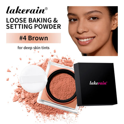 Luxury Loose Baking – & Setting Powder – Waterproof Long-Lasting Oil  Control Matte Powder✨