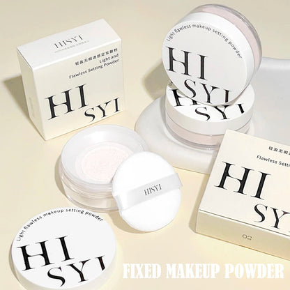 Lightweight Translucent Setting Powder – Waterproof Long-Lasting Natural Matte Makeup Finishing Powder✨
