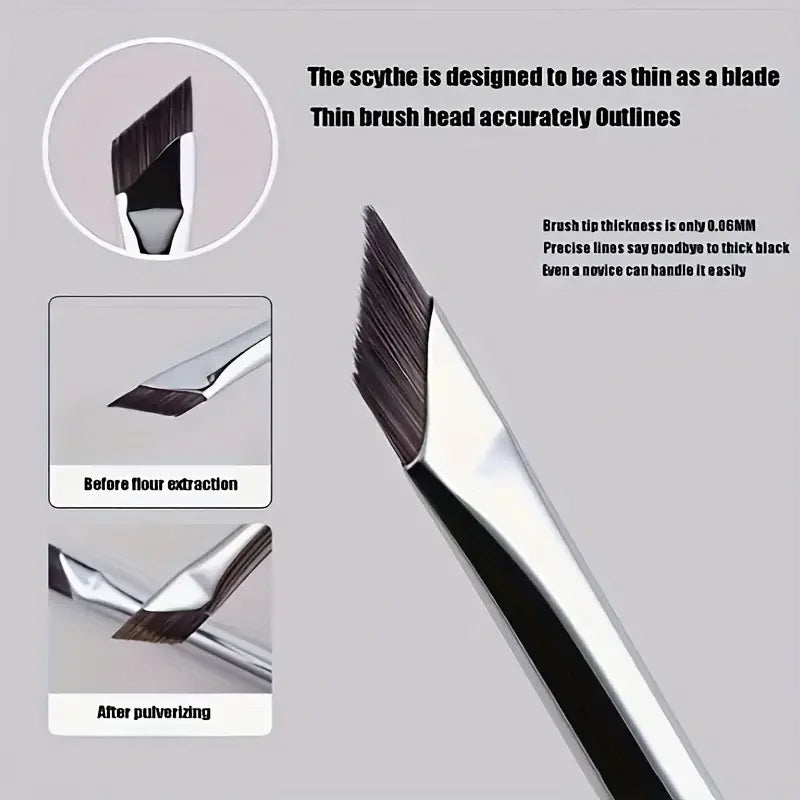 Karsyngirl Ultra-Thin Angled – Eyeliner & Eyebrow Brush Set – Precision✨