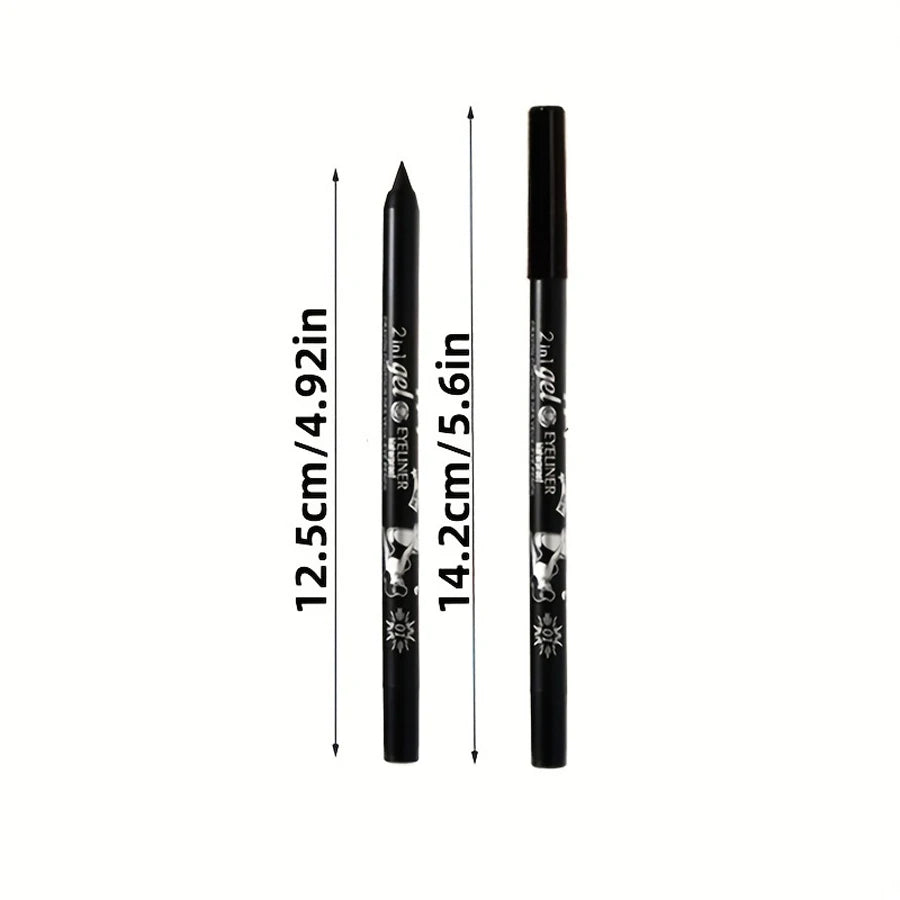 10-Color Luxury Gel – Eyeliner Pen Set – Waterproof Long-Lasting Eye, Lip &amp; Concealer Pencils✨