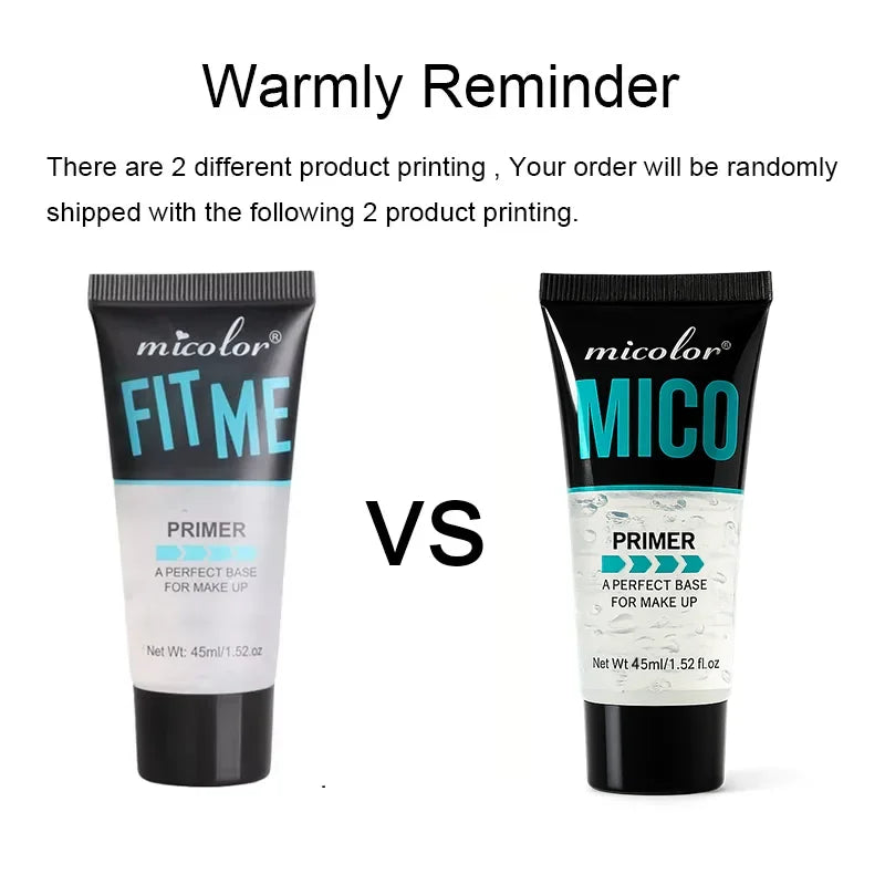 Transparent Jelly Makeup Primer 45ml – Long-Lasting Hydrating Pre-Makeup Base✨