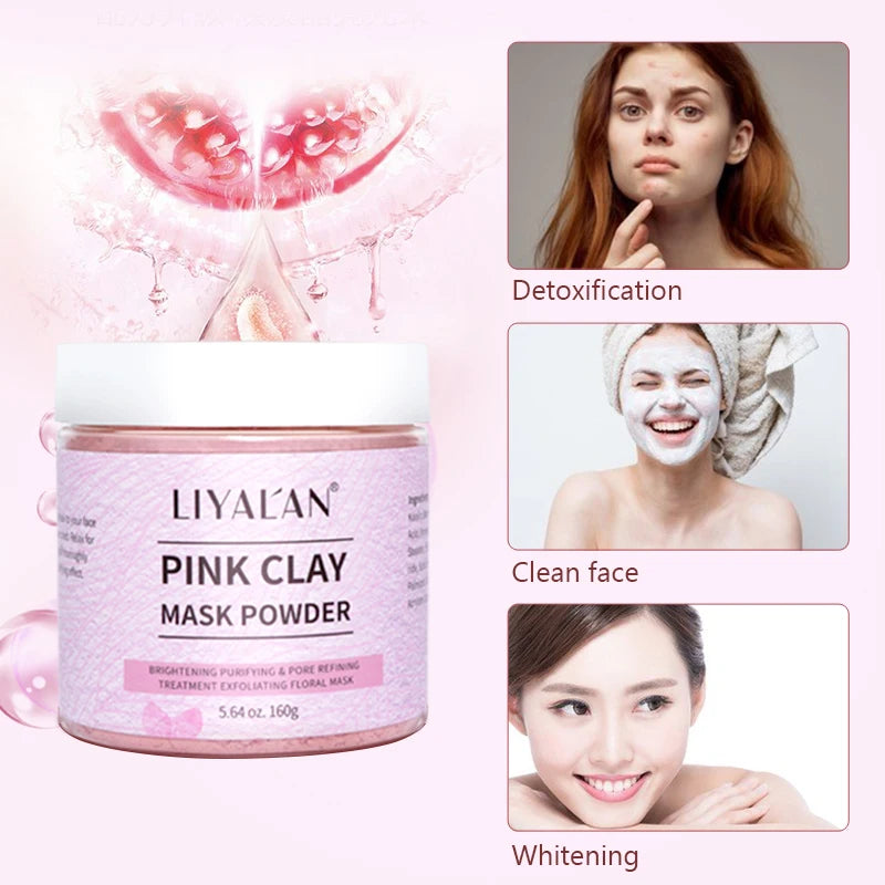 Pink Clay Mask Powder✨