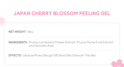 Cherry Blossom - Peeling Facial Gel (60g)🌸✨