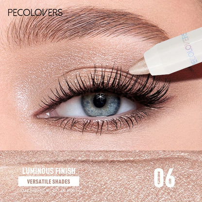Luxury Waterproof Eyeshadow – Stick – High-Pigment Shimmer, Glitter & Matte Eye Crayon✨