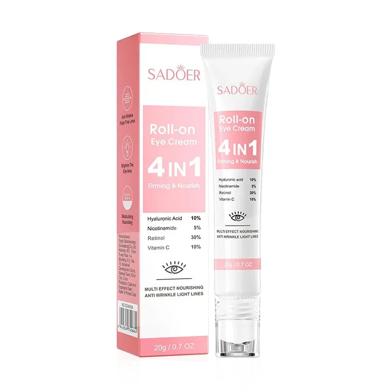 Sadoer 4-In-1 Roll-On – Eye Serum✨