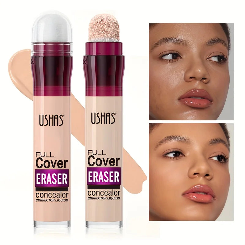Sponge Head Liquid – Concealer Foundation – Long-Lasting Moisturizing Coverage✨