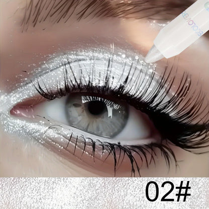 Luxury Waterproof Eyeshadow – Stick – High-Pigment Shimmer, Glitter & Matte Eye Crayon✨