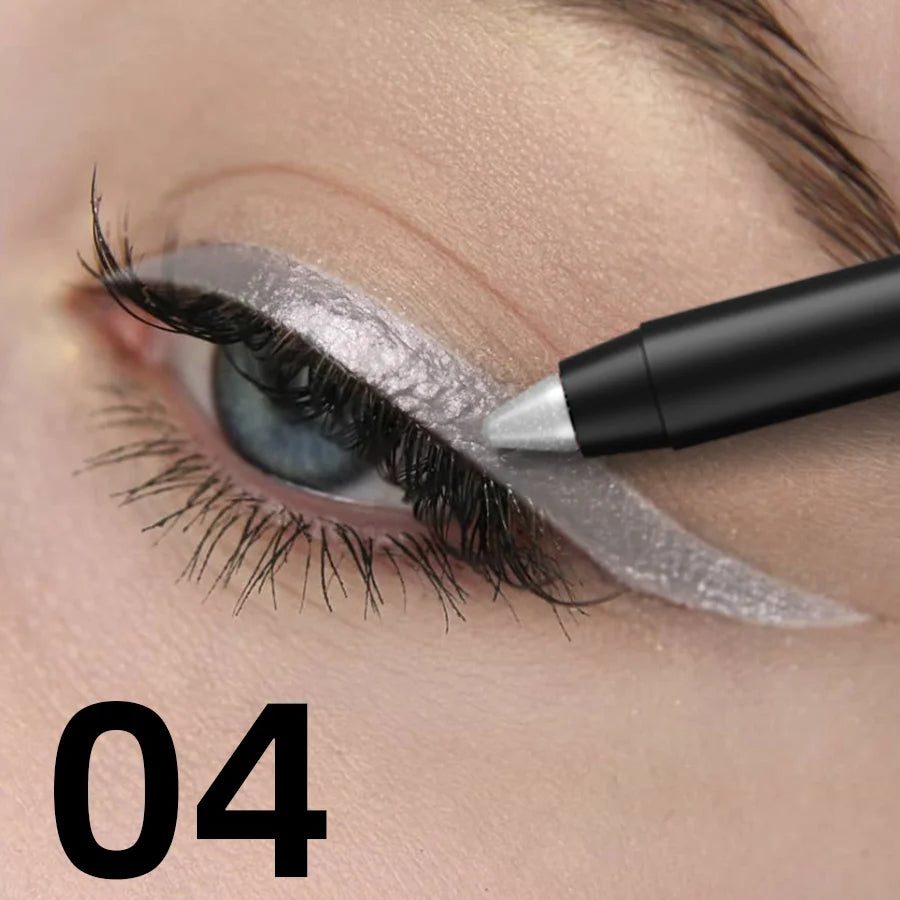 Metallic Eyeliner Pen – – Waterproof, Shimmer, High-Pigment (10-Color )✨
