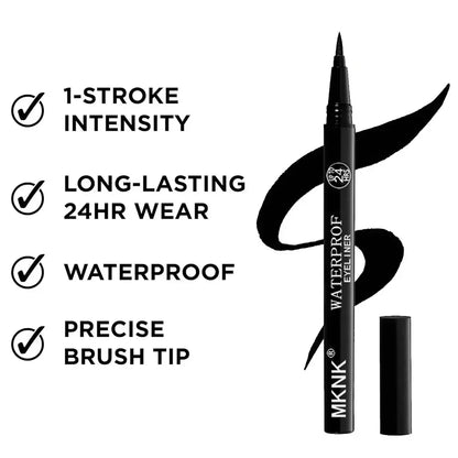 Quick-Dry Matte Liquid – Eyeliner Pen – Waterproof, Smudge-Proof, Long-Lasting✨