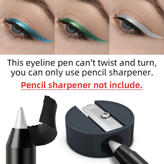 Metallic Eyeliner Pen – – Waterproof, Shimmer, High-Pigment (10-Color )✨