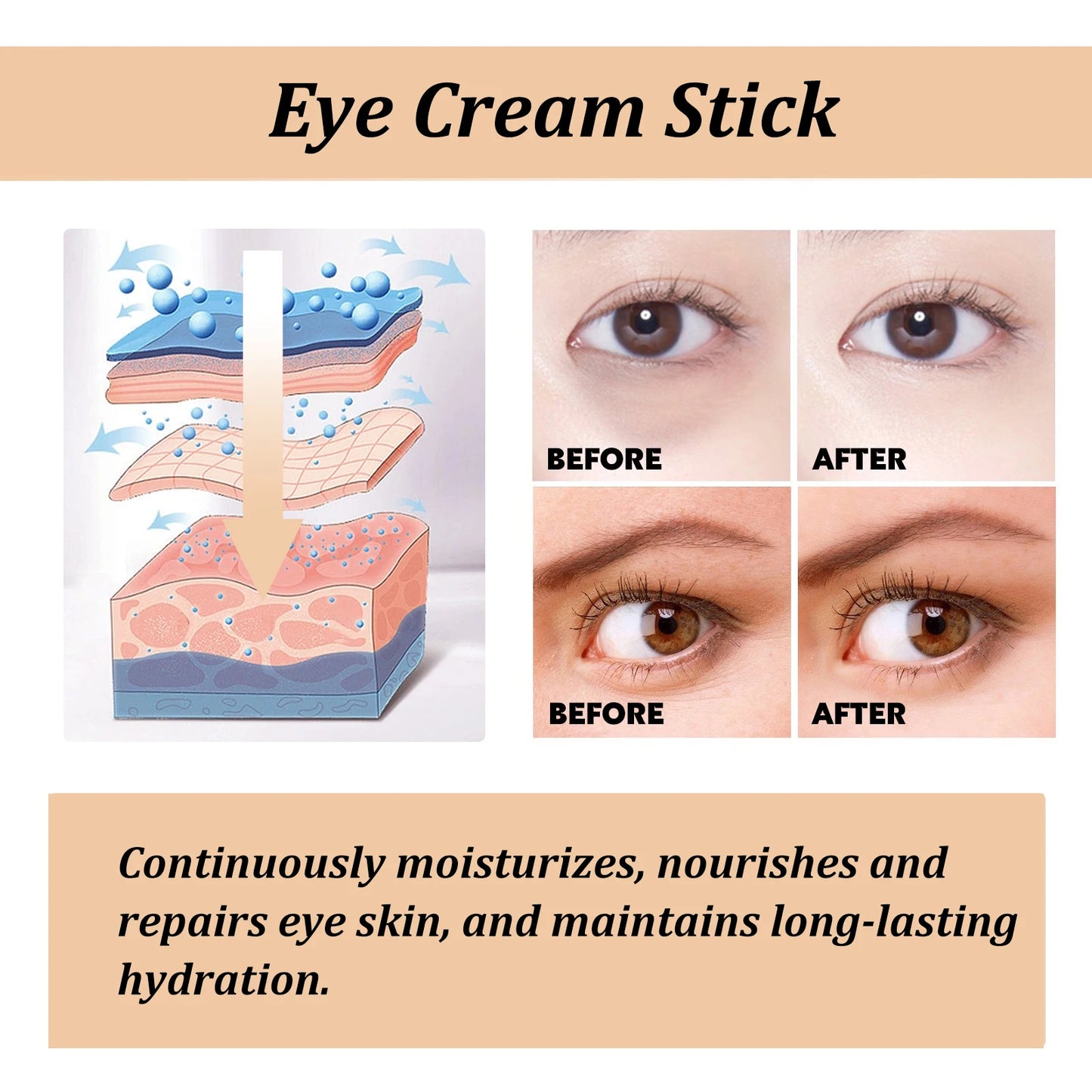 Snail Collagen Eye Cream Stick✨