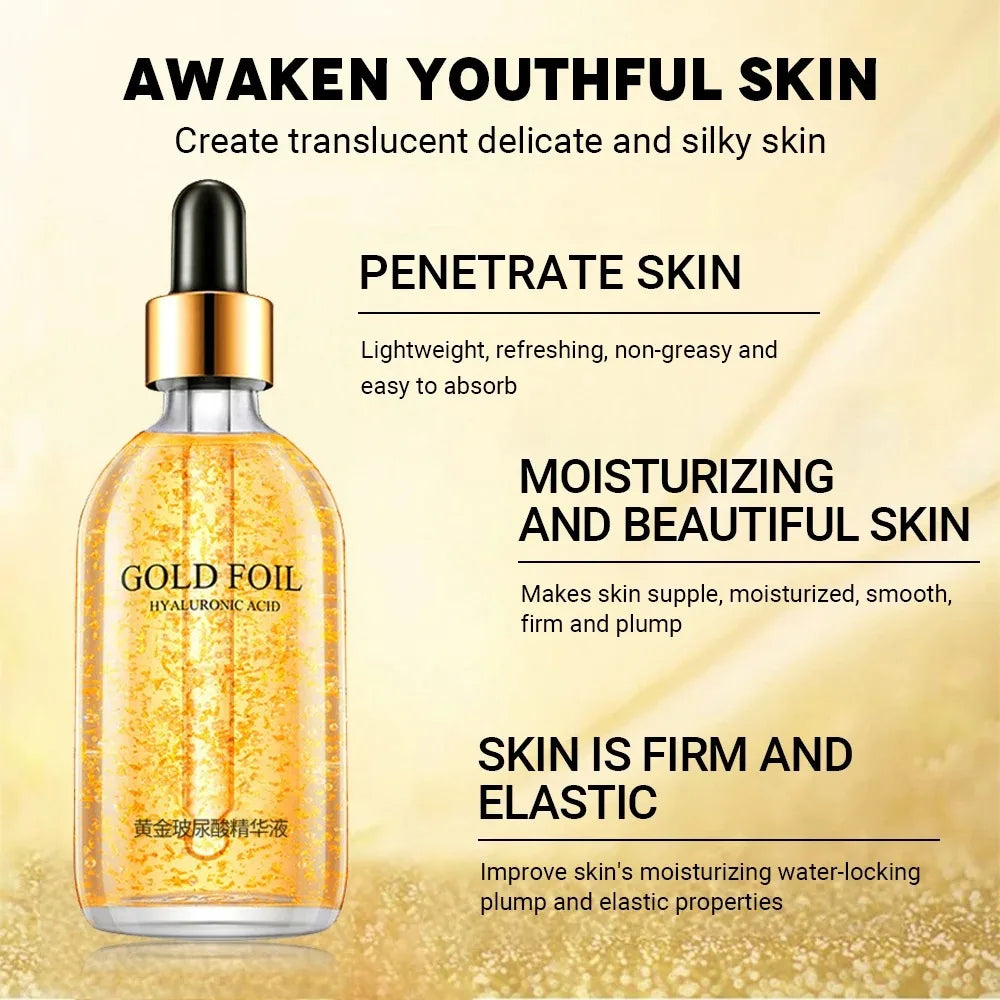 24K Gold Hyaluronic Acid & Niacinamide Face Serum ✨