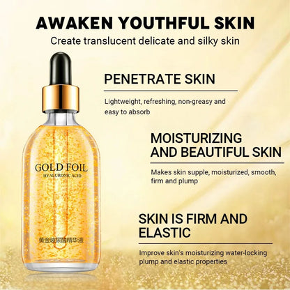 24K Gold Hyaluronic Acid & Niacinamide Face Serum ✨