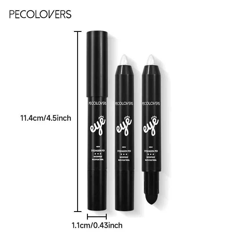 6-Color Luxury Eyeshadow – Pencil Stick Set – Waterproof Pearly Shimmer✨