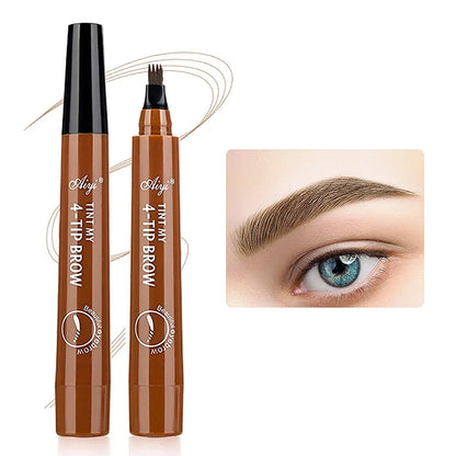 Korean 4-Fork Brow – Pencil – Waterproof, Natural, Long-Lasting✨