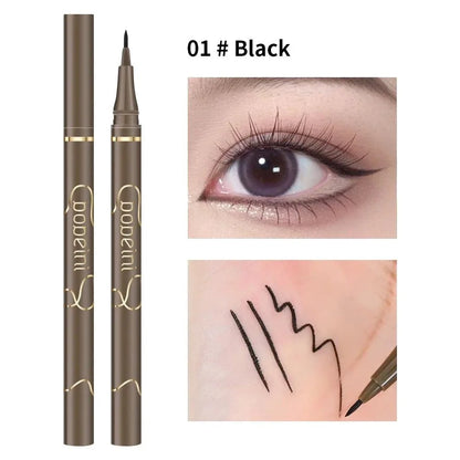 Ultra-Fine Liquid Eyeliner – – Waterproof, Quick-Dry, Matte Black & Brown✨