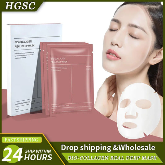 Bio Collagen Face Mask (4 Pcs)✨💧