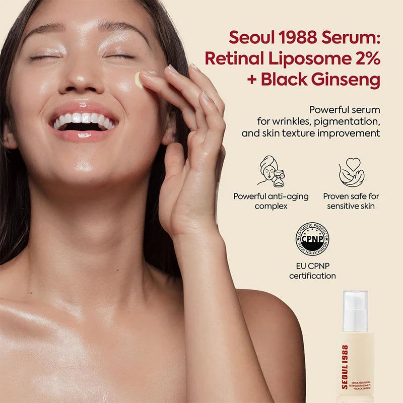 Seoul 1988 - Retinol Ginseng Eye & Face Cream Set✨
