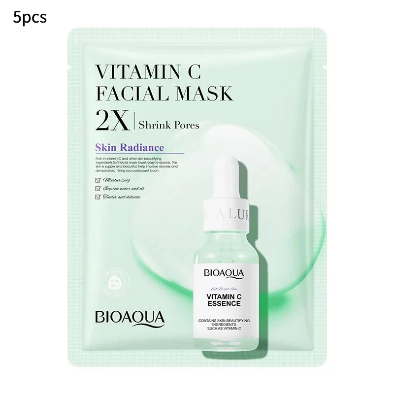 Centella - Collagen Face Mask – Vitamin C & Hyaluronic Acid ✨