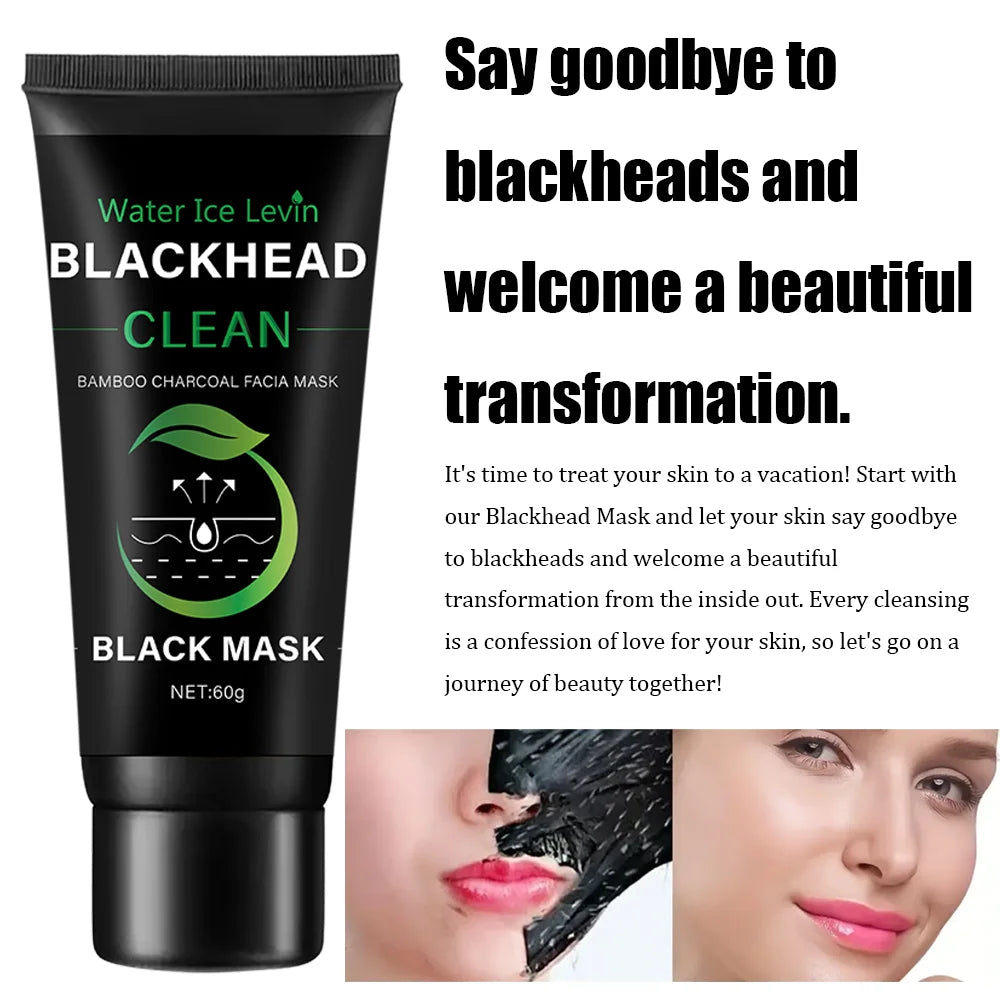 Bamboo Charcoal Black Mask🖤✨