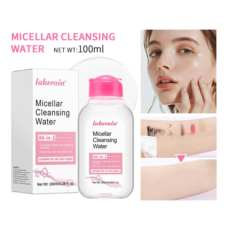Mild Micellar Cleansing – Water – All-In-One Gentle Makeup Remover✨