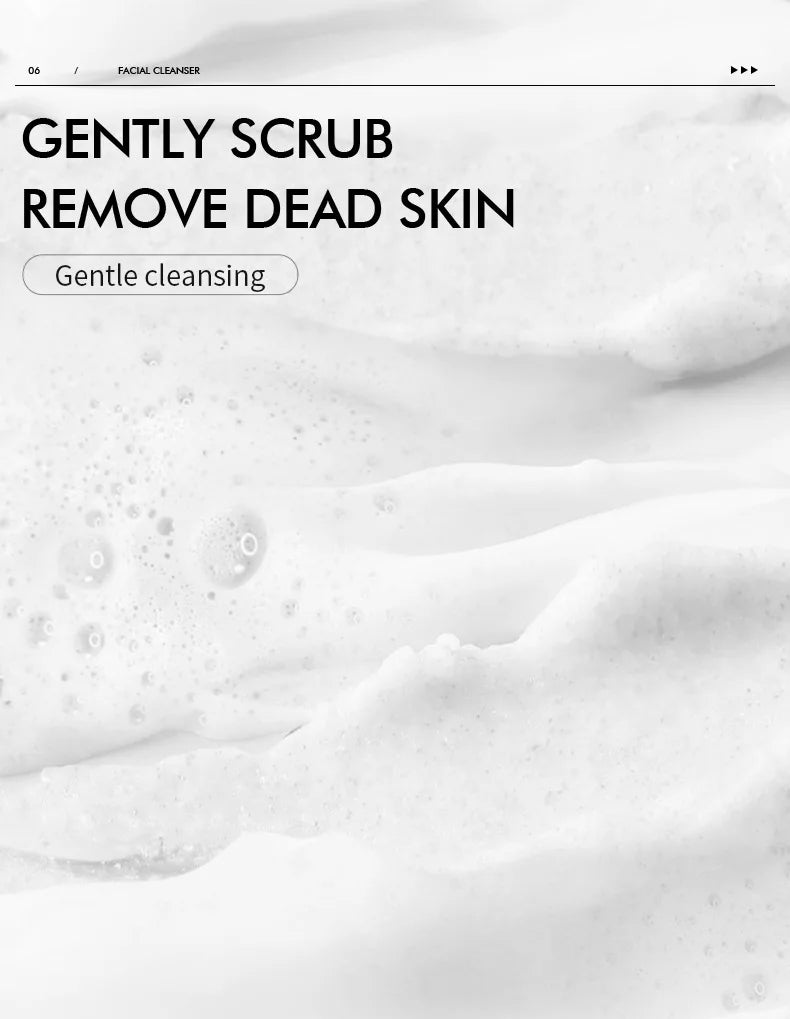 Laikou Men Facial Cleanser 50G🖤✨