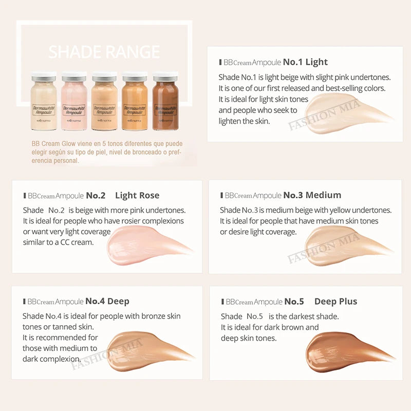 Niacinamide Glow BB – Serum Ampoule – Hydrating Peptide Foundation Essence✨