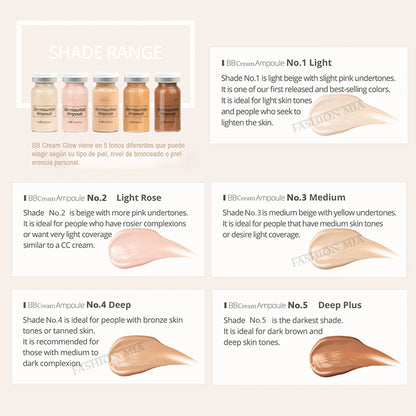 Niacinamide Glow BB – Serum Ampoule – Hydrating Peptide Foundation Essence✨