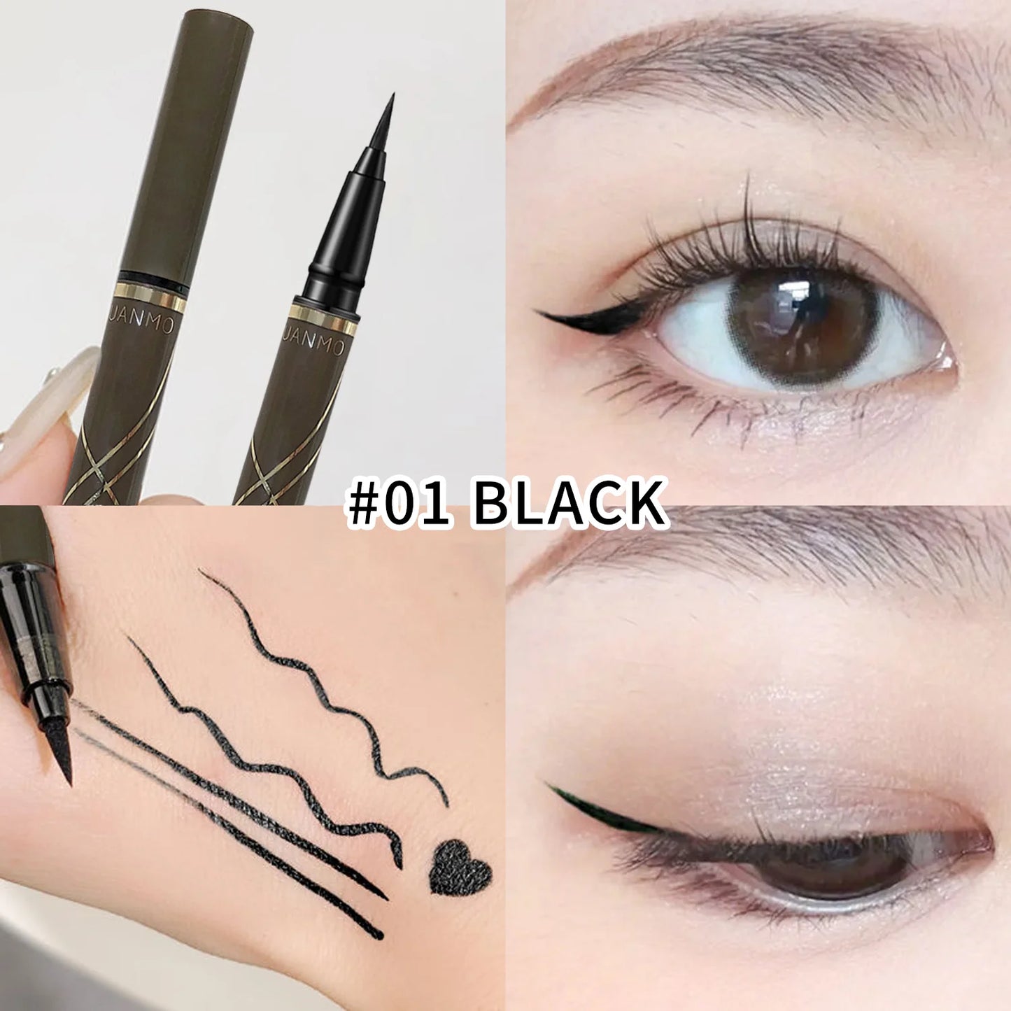 Slim Gel Eyeliner – Pen – Waterproof, Smudge-Proof, High-Pigment✨