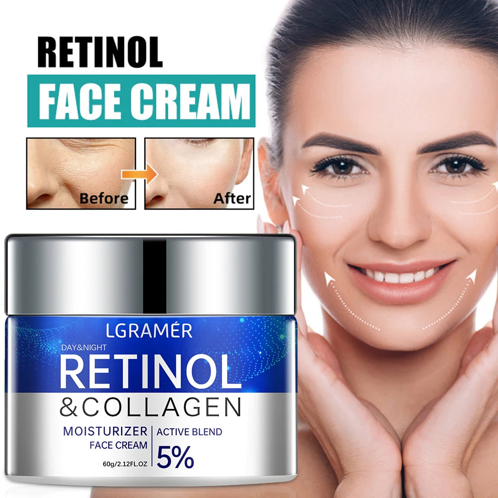 Retinol Anti-Aging Face Cream – Firming, Smoothing & Brightening✨