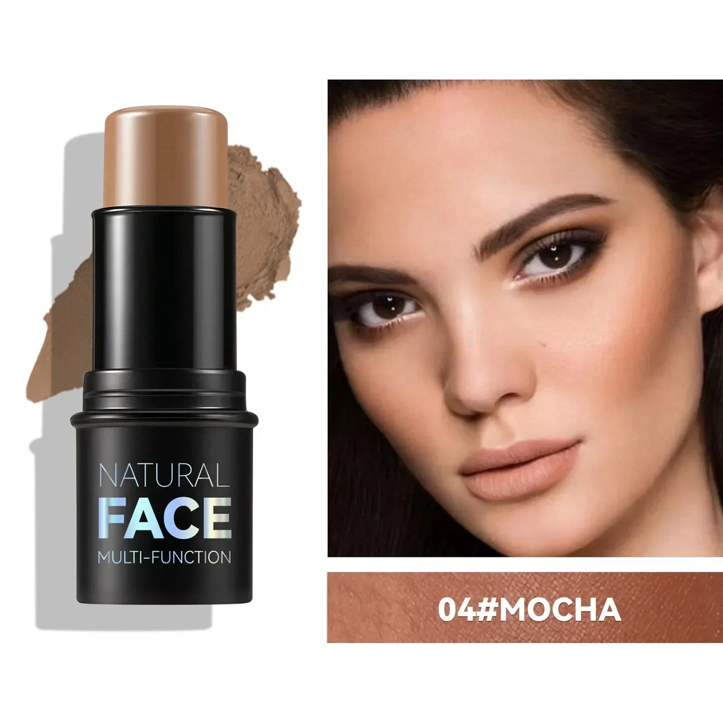 Multi-Function Contour & Highlighter Stick – Cream Bronzer, Blush &amp; Brightening Concealer Makeup Pen✨