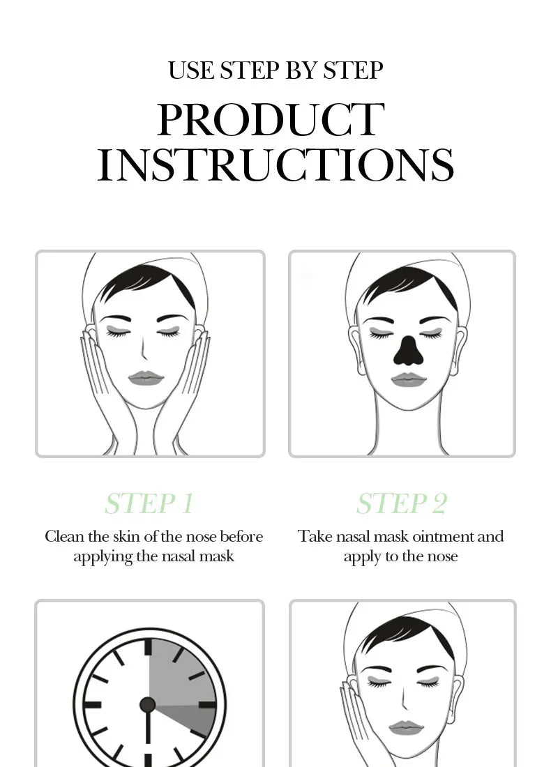 Bamboo Charcoal Blackhead – Remover Mask🖤✨