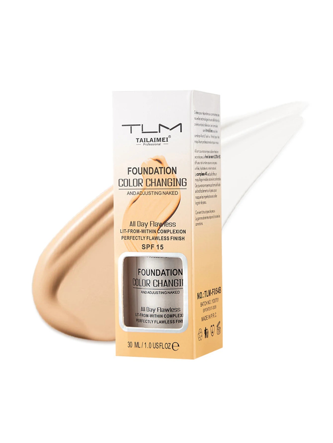 Magic Color-Changing Foundation (30Ml) ✨
