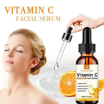 Vitamin C & – Hyaluronic Acid Face Serum – Brightening, Hydrating  Essence✨