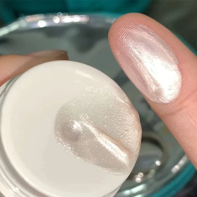 Pearlescent Liquid Highlighter – – Diamond Glow Body & Face Shimmer✨