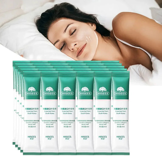 Centella Collagen Sleeping Masks (30pcs) – Anti-Aging & Moisturizing Face Care