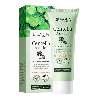 BIOAQUA Centella Asiatica Foam Cleanser – Moisturizing & Oil Control Face Wash