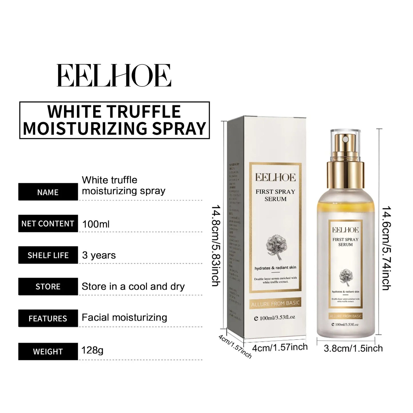 Niacinamide Moisturizing Facial Spray Glow Serum Mist✨