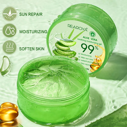 Aloe Vera (99%) – Soothing Gel Cream✨