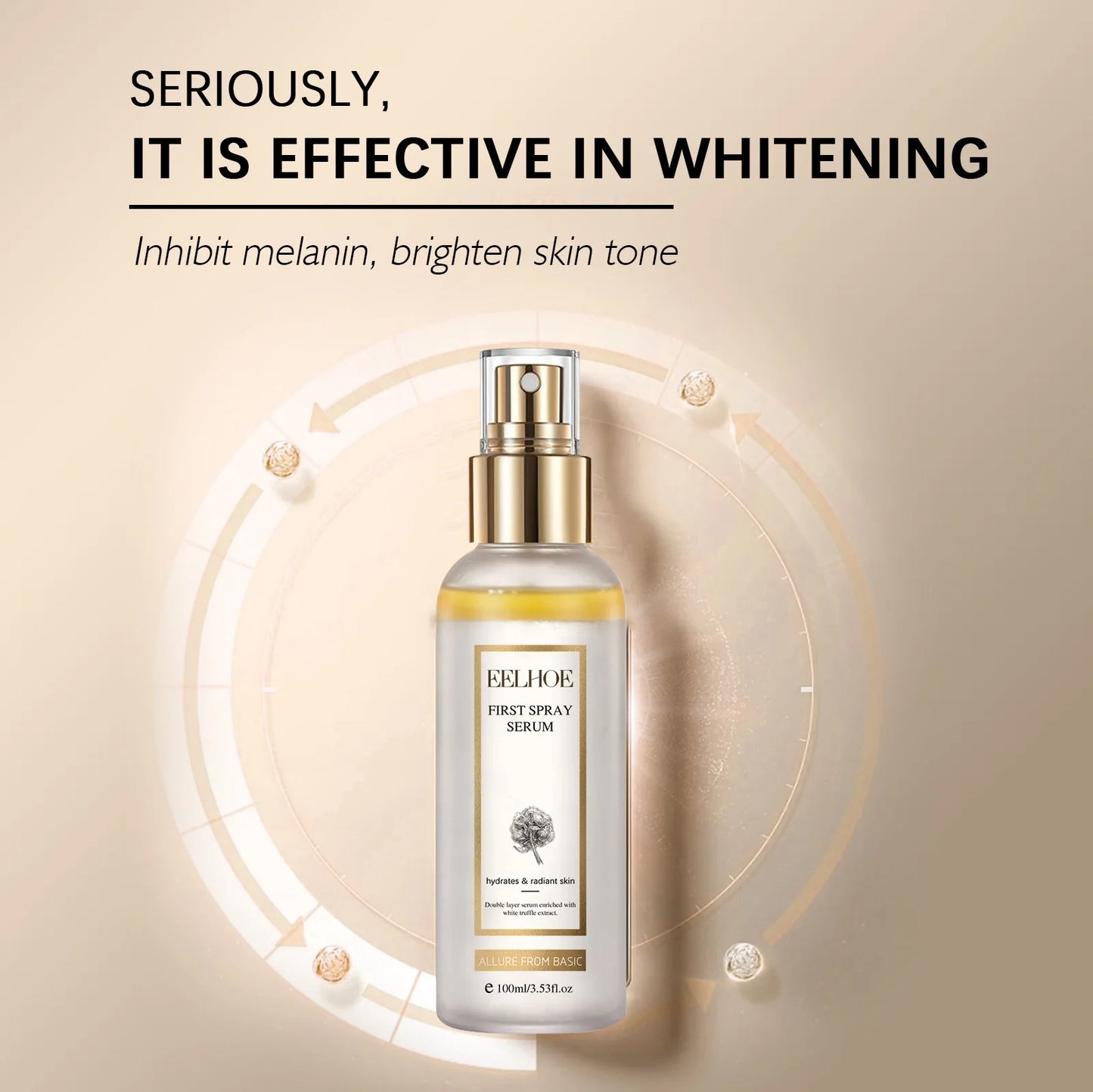 Niacinamide Moisturizing Facial Spray Glow Serum Mist✨