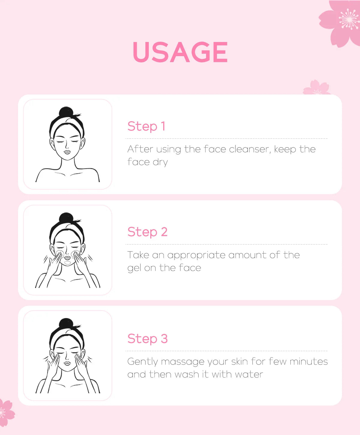 Cherry Blossom - Peeling Facial Gel (60g)🌸✨