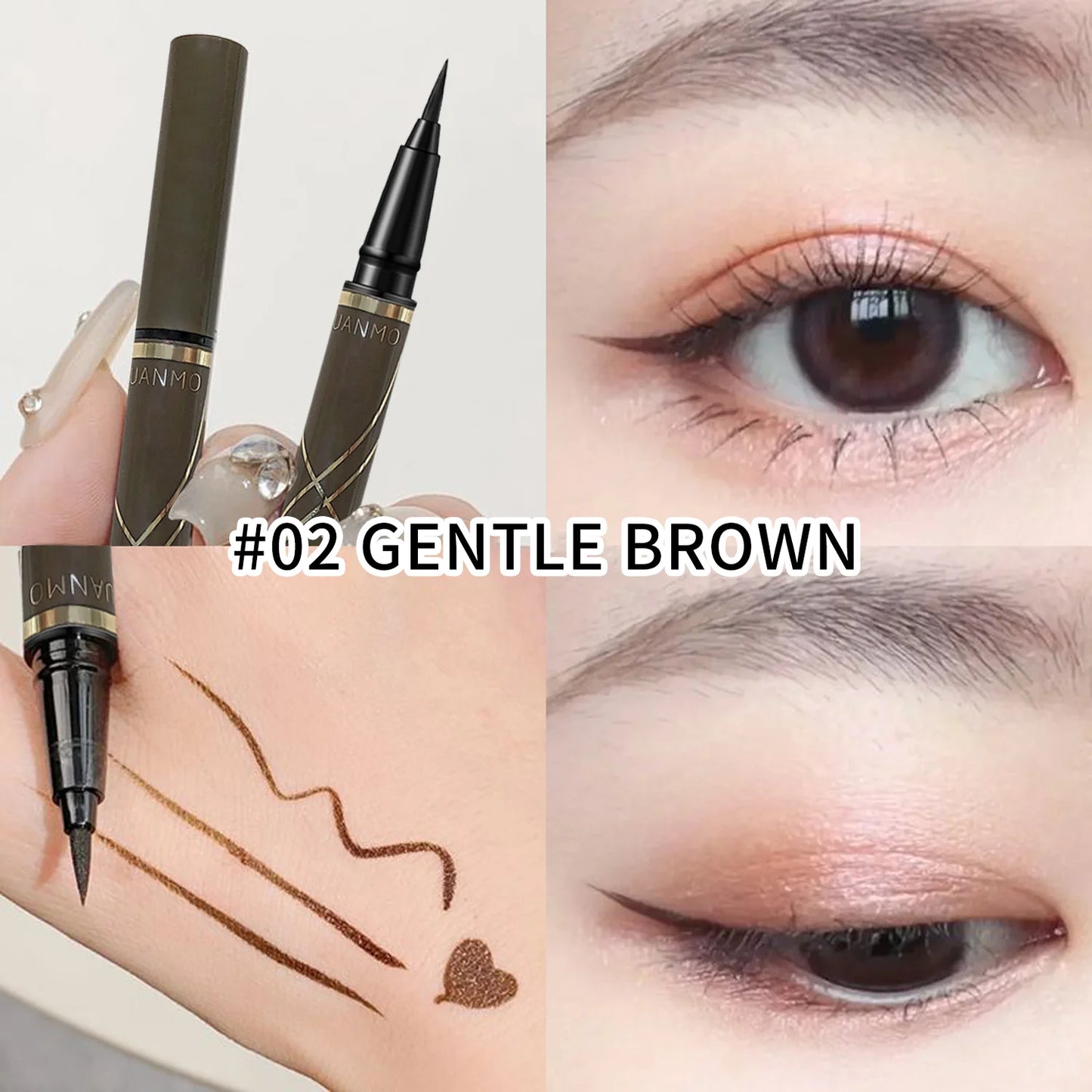 Slim Gel Eyeliner – Pen – Waterproof, Smudge-Proof, High-Pigment✨
