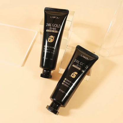 24K Gold Sakura Peel-Off Face Mask – Brightening & Glow Treatment✨