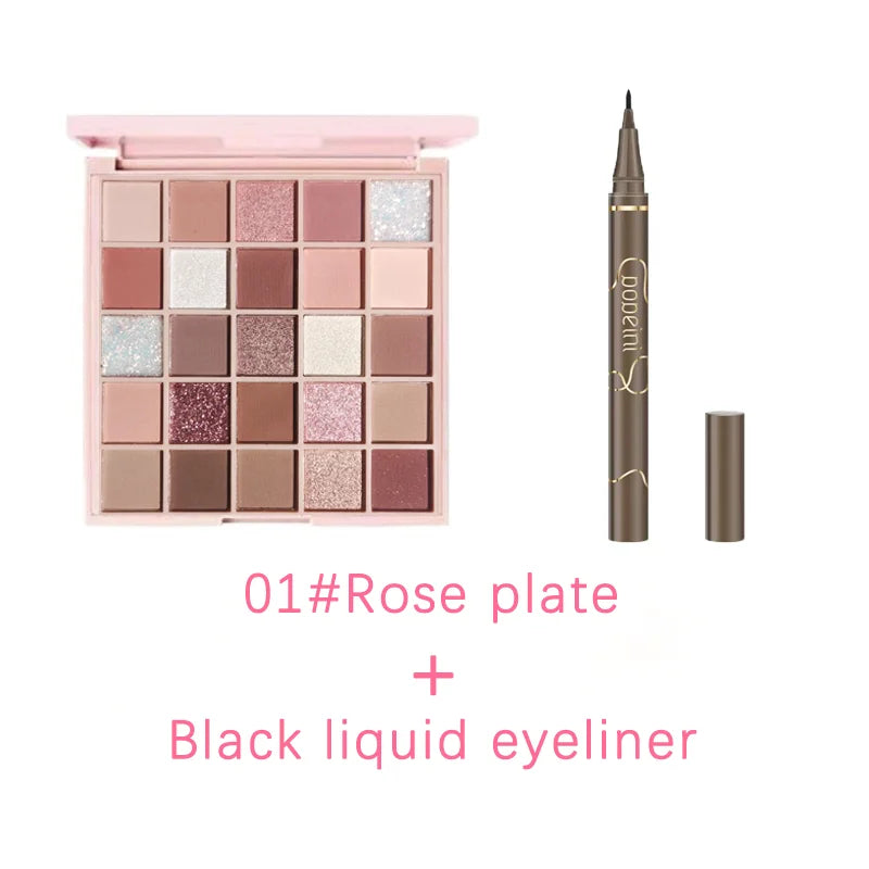 Slim Brown Liquid – Eyeliner – Waterproof, Smudge-Proof, Long-Lasting✨